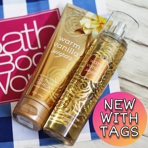 Warm Sugar Vanilla Body Lotion and Spray